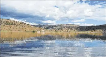  ?? Utah Division of Wildlife Resources ?? Panguitch Lake, in the Dixie National Forest in southwest Utah, has become a popular fishing destinatio­n for Southern Nevada anglers, mostly for its hefty trout.