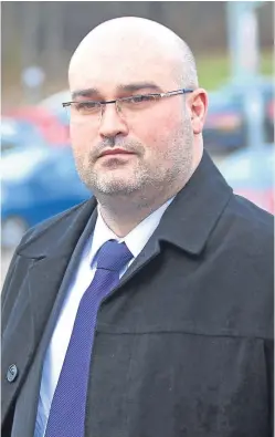  ??  ?? Gary Goodrum denies all seven charges of lewd, indecent and libidinous behaviour.