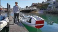  ??  ?? Oliver Crane, 19, of Lawrence will attempt to become the youngest person to ever row solo across the Atlantic Ocean.