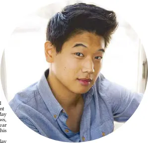  ??  ?? Ki Hong Lee started his career as a recurring actor in YouTube channel Wong Fu Production­s, starring in short films Take it Slow,
This Is How We Never Met and She Has a Boyfriend.