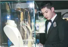  ??  ?? Chinese singer and actor Kris Wu as Bulgari’s spokesman.