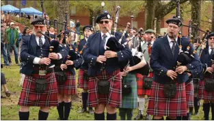  ?? SUBMITTED PHOTOS ?? The Lyon College Pipe Band will perform during ScotsFest at 10 a.m. Oct. 9 in the Couch Garden.