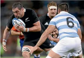  ?? GETTY IMAGES ?? Sam Whitelock is one of a few candidates to captain the All Blacks this year with Sam Cane out injured.