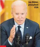  ??  ?? Joe Biden, prezydent
USA