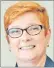  ?? Picture: WIKIPEDIA ?? Marise Payne.