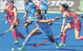  ?? HOCKEY INDIA ?? India defeated a local Queensland side 50 on Saturday but lost 13 to Canada on Sunday.