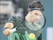  ?? Mark J. Terrill Associated Press ?? WITH A straight-set victory, Roger Federer has his first three-match winning streak over Rafael Nadal.