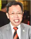  ??  ?? Datuk Dr Sim Kui Hian