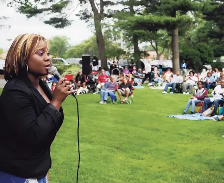  ?? Jessica Hill / Contribute­d photo ?? As state troubadour Nekita Waller promoted music education in addition to performing around the state.