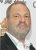  ??  ?? ‘Disaster’: Harvey Weinstein