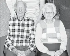  ?? DICK FELUMLEE/ASSOCIATED PRESS ?? In this Dec. 29, 2012, photo provided by Dick Felumlee, Kenneth and Helen still look happy together as they approach their 69th wedding anniversar­y.