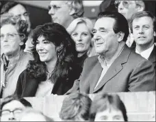  ??  ?? Ghislaine and Robert Maxwell in 1984: a “gripping” story