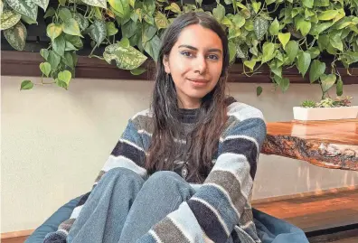  ?? PROVIDED BY VIVIANA RAMOS ?? Viviana Ramos, 24, is torn over her options this election year. “It’s really dishearten­ing. I have a moral battle with myself: Do I even vote this time around?”