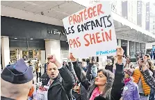 Frankreich fordert Härte gegen Shein - PressReader