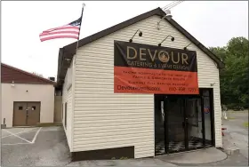  ?? BEN HASTY — READING EAGLE ?? Devour Catering and Event Design’s new facility on Oley Road in Oley Township.