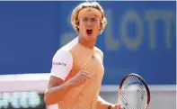  ??  ?? Alexander Zverev