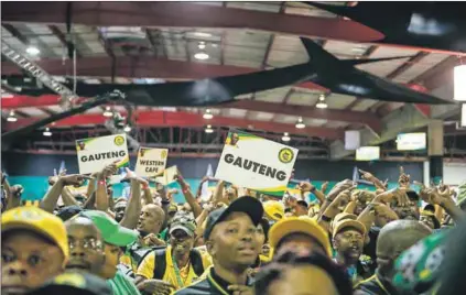  ??  ?? Disunity: The ANC in Gauteng is not known for taking its internal disputes to the courts — a fact that usually sets it apart from its counterpar­ts in a number of other provinces. Photo: Delwyn Verasamy