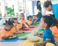  ?? FUENTE EXTERNA ?? Niños de estancias infantiles recibirán atención alimentari­a.