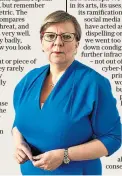  ??  ?? Alison Saunders: the CPS will target online abuse