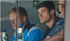  ?? SPORTSFILE ?? Sitting it out: Diarmuid Connolly watches Dublin v Westmeath from the stands last weekend