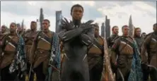  ?? MARVEL STUDIOS ?? Chadwick Boseman’s Black Panther is back and ready for action in “Avengers: Infinity War.”