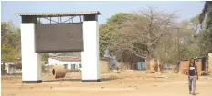  ??  ?? A public television set has been built at the centre of Mushumbi Pools, which will enable Mbire residents to have access to free television services