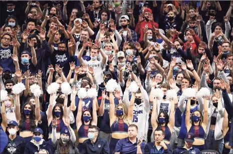  ?? Jessica Hill / Associated Press ?? UConn’s Big East opener against Providence will be in front of a sellout crowd at the XL Center.