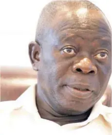  ?? ?? Comrade Adams Oshiomhole