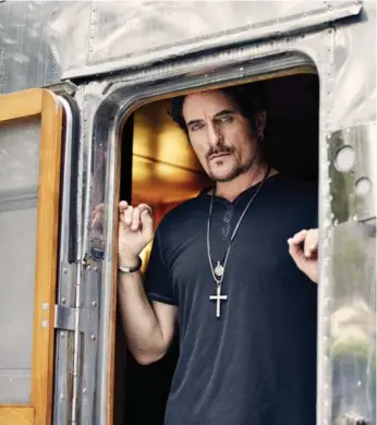  ?? BENJO ARWAS ?? Actor Kim Coates will return to the stage as Johnny (Rooster) Byron in Jez Butterwort­h’s play Jerusalem.
