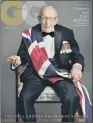  ?? PICTURES: PA WIRE ?? FRONT MAN: Top, Captain Sir Tom Moore in one of the pictures for GQ magazine and above, the magazine’s front cover featuring the 100- year- old.