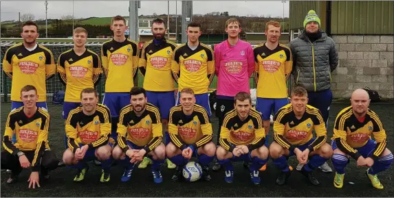  ?? The CG Killarney team that defeated Tralee Dynamons in the third round of the Munster Junior Cup ??