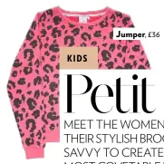  ??  ?? KIDS Jumper, £36