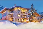  ?? Demand is soaring for hotel accomodati­on such as VIP Ski’s Bear Lodge in Les Arcs ?? i