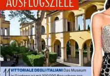  ??  ?? 11
VITTORIALE DEGLI ITALIANI Das Museum in Gardone ist mit 300 000 Besuchern pro Jahr eines der beliebtest­en Ausflugszi­ele. Einfach schlendern und wirken lassen