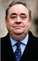  ??  ?? INQUIRY: Investigat­ion into claims against Alex Salmond was botched