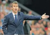  ?? AP ?? Day after Real announced Lopetegui as coach, Spain fired him.