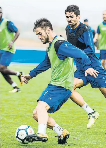  ?? FOTO: ALAVÉS ?? Ya no se puede esperar más Medrán será el encargado de llevar la batuta del equipo para lograr los primeros puntos del curso