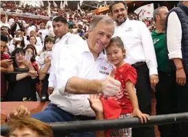  ?? JORGE SÁNCHEZ ?? José Antonio Meade Kuribreña en su visita a Hidalgo.