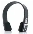  ??  ?? BlueVIBE AirBAND headphones from GoGroove