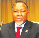  ??  ?? Mr Motlanthe