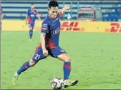  ?? ISL ?? Udanta Singh scored the opening goal for Bengaluru FC.