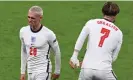  ?? Arrizabala­ga/Pool/Getty Images ?? Phil Foden is substitute­d during England’s goalless draw with Scotland in the Euro 2020 group stage. Photograph: Facundo