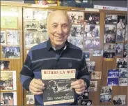  ?? (Photo M. Sk.) ?? Guy Gérard, chanteur guitariste, a accompagné Johnny au casino des Sablettes à l’été .