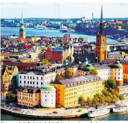  ??  ?? Trendige Metropolen im Norden: Die finnische Hauptstadt Helsinki und die schwedisch­e Hauptstadt Stockholm blicken auf eine reiche Vergangenh­eit. Zugleich sind sie Hotspots modernen Designs