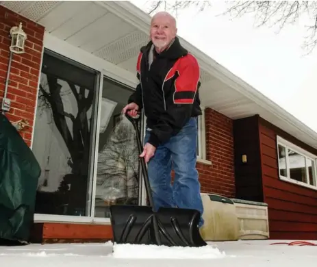  ?? ANDREW FRANCIS WALLACE/TORONTO STAR ?? Don Woodley says the Movement Disorders Research and Rehabilita­tion Centre enabled him to get back his ability to write and run on a treadmill.