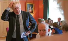  ?? Foto: Daniel Leal-Olivas, dpa ?? Es ist zum Haareraufe­n: Eine ganze Serie von Tiefschläg­en muss der britische Regierungs­chef Boris Johnson derzeit verkraften.