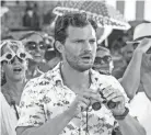  ?? LIONSGATE ?? In “Barb & Star Go to Vista Del Mar,” Jamie Dornan wears a lot of Hawaiian shirts.
