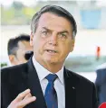  ??  ?? Jair Bolsonaro, de Brasil.