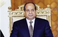  ?? Ansa ?? Il ricercator­e friulano Giulio Regeni e, a lato, l’ex generale al-Sisi, presidente dell’Egitto dall’8 giugno del 2014