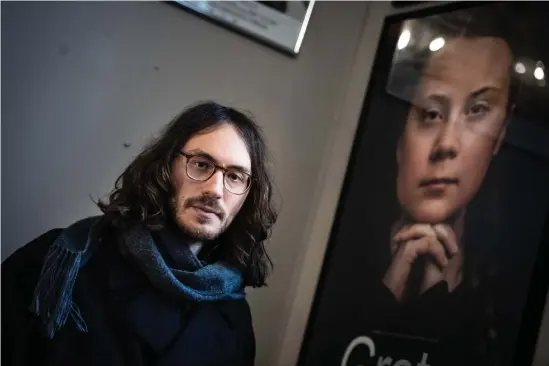  ?? Bild: Amir Nabizadeh ?? Nathan Grossman följde Greta Thunberg under året då allting hände. Nu får ”Greta” svensk premiär.